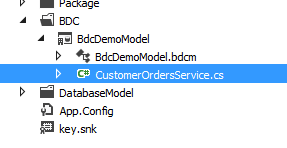 New Customer Order Service Class