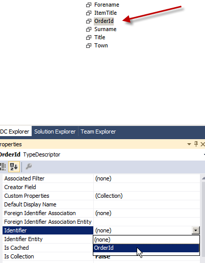 Set OrderId Identifier
